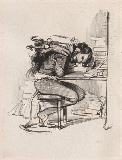 Emile Forgues Old Nick, c. 1835-1840. tekijältä Paul Gavarni