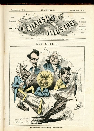 La Chanson illustree (aikakauslehti), numero 54 tekijältä Paul Hadol
