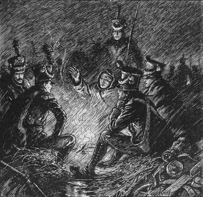Sekä ranskalaiset että liittolaiset ryöstivät mudassa ja vedessä, 1902 tekijältä Paul Hardy