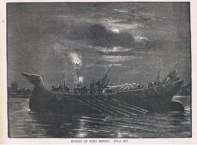 Kuningas Henrik VI:n hautaaminen 1474 tekijältä Paul Hardy