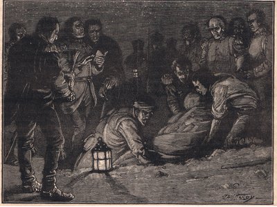 Sir John Mooren hautaus 1809 jKr tekijältä Paul Hardy