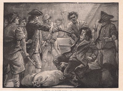 Wolfe Tonen vangitseminen AD 1798 tekijältä Paul Hardy