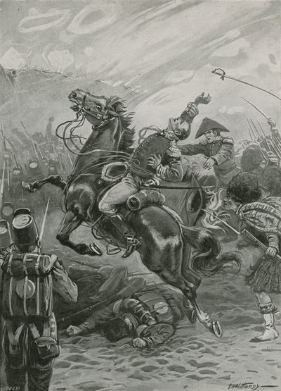 Sir Edward Pakenham kuoli New Orleansin taistelussa 1814 tekijältä Paul Hardy