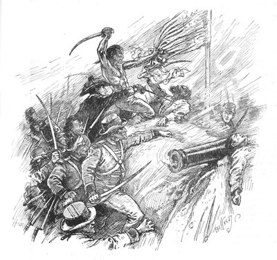 He pyrkivät mittaamaan vallin, 1902 tekijältä Paul Hardy