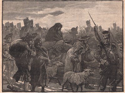 Wellingtonit vetäytyvät Coimbrasta 1810 jKr tekijältä Paul Hardy