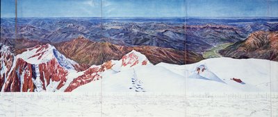 Panoraamanäkymä Pelvoux