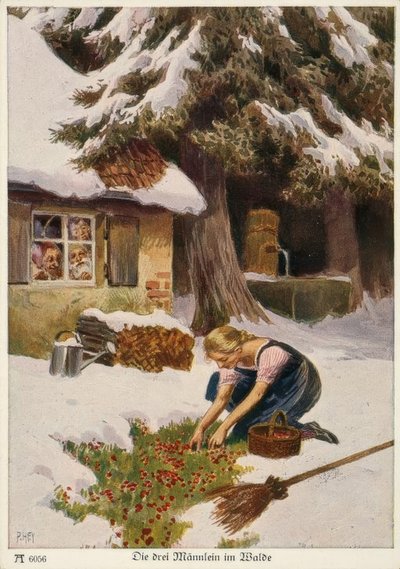 Kolme pientä miestä metsässä tekijältä Paul Hey