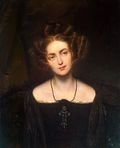 Oopperalaulaja Henriette Sontagin muotokuva, 1806-1854, 1831. tekijältä Paul Delaroche