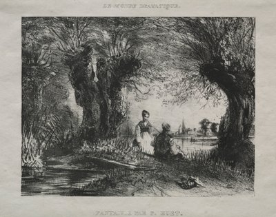 Fantasia, 1836. tekijältä Paul Huet