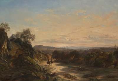 Matkalla Nizzaan, noin 1844. tekijältä Paul Huet