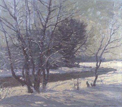 Winter Landscapefinn tekijältä Paul Johann Walch