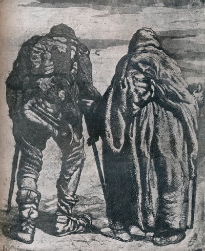 Vagrants, 1800-luku, 1924 tekijältä Paul Joseph Blanc