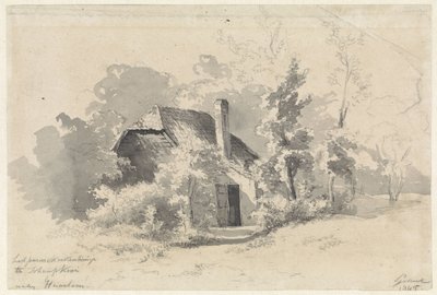 Pannukakkutalo Lammastarha Pannukakkutalo De Schaapskooi lähellä Haarlemia (otsikko esineessä) tekijältä Paul Joseph Constantin Gabriel