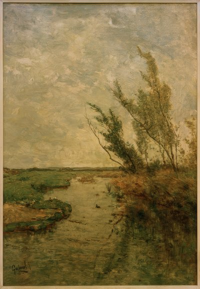 Polderlandschaft tekijältä Paul Joseph Constantin Gabriel