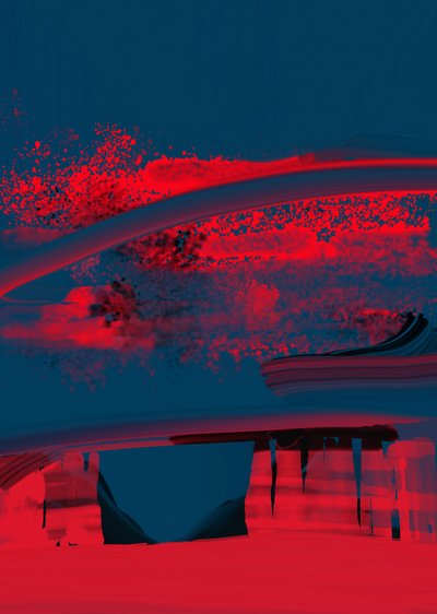 Goorialla, 2023 (digitaalista taidetta) tekijältä Paul Kempton
