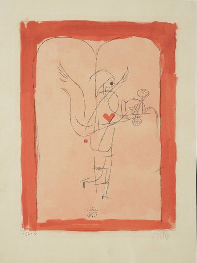 Nero tarjoilee pienen aamiaisen, 1920. tekijältä Paul Klee