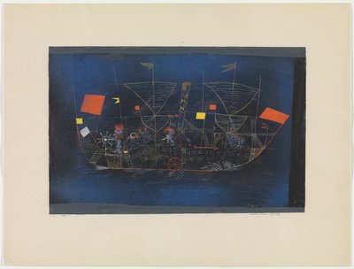 Seikkailulaiva Seikkailulaiva, 1927. tekijältä Paul Klee