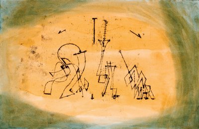 Abstract Trio, 1923 tekijältä Paul Klee