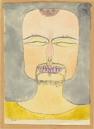 Piirustuksen jälkeen 1975 Absorption, 1919. tekijältä Paul Klee