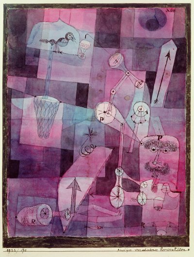Erilaisten perversiteettien analyysi tekijältä Paul Klee