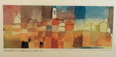 Ansicht von Kairuan tekijältä Paul Klee