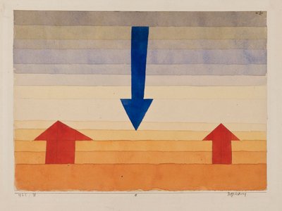 Tervehdys, 1922. tekijältä Paul Klee