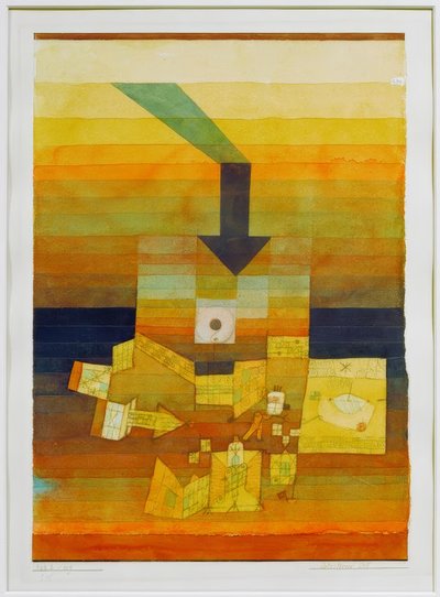 Vaikutettu paikka tekijältä Paul Klee