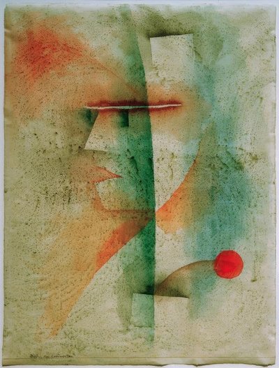 Bildnis eines Kostümierten tekijältä Paul Klee