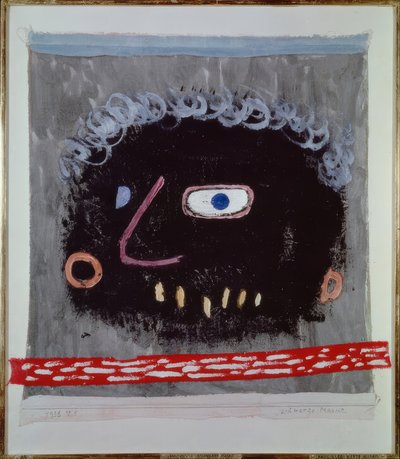 Musta naamio tekijältä Paul Klee
