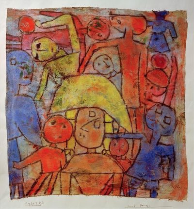 Bunte Gruppe tekijältä Paul Klee