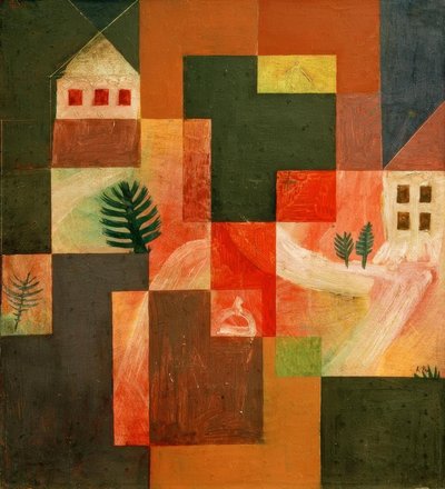 Choral und Landschaft tekijältä Paul Klee