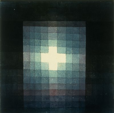 Kristillisen haudan ristikuva tekijältä Paul Klee