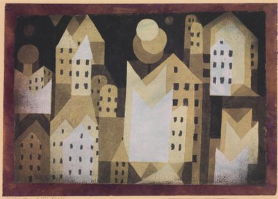 Kylmä kaupunki tekijältä Paul Klee