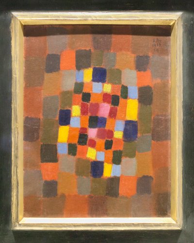 Värikäs kukkapenkki (Buntes Beet) tekijältä Paul Klee