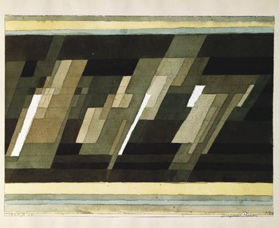 Acabamento de mídia diagonal tekijältä Paul Klee