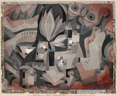 Dry-Cool Garden, 1921. tekijältä Paul Klee