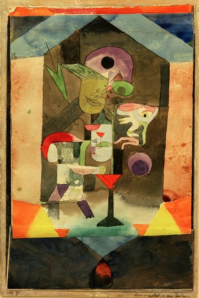Erinnerungskuva an eine Empfängnis tekijältä Paul Klee