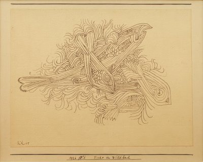 Fische im Wildbach tekijältä Paul Klee