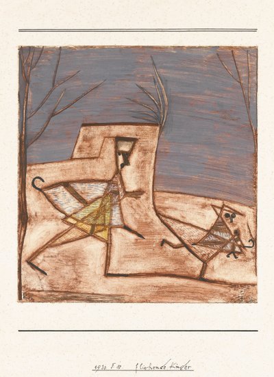 Lapset pakenevat Lapset pakenevat, 1930 tekijältä Paul Klee