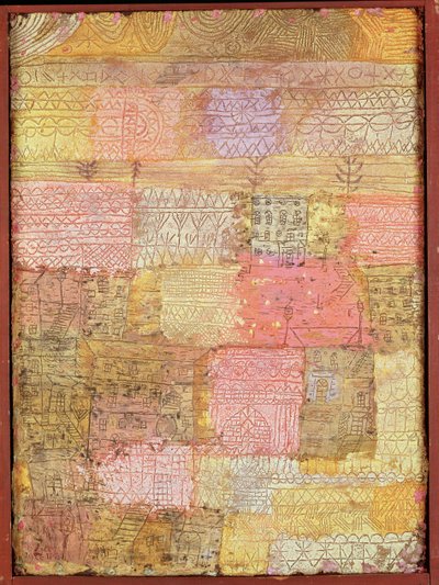 Firenzen asuinalue tekijältä Paul Klee