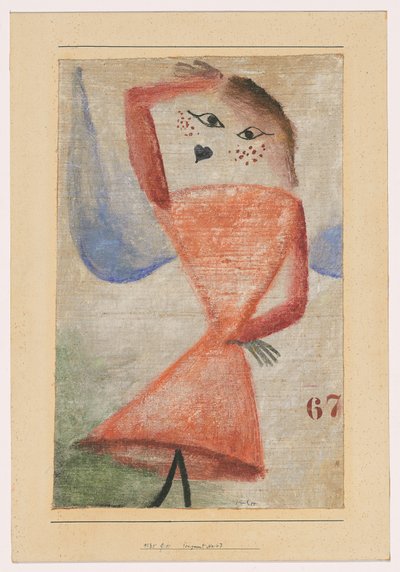 Katkelma nro 67 (Engel) tekijältä Paul Klee