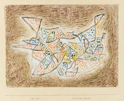 Fil amigable Friendly Meandering, 1933. finlandès tekijältä Paul Klee