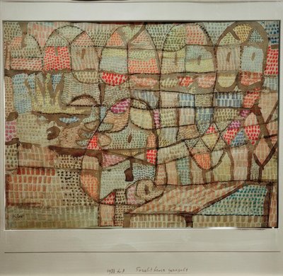 Fruchtbares geregelt tekijältä Paul Klee