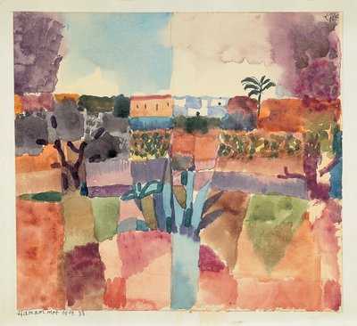 Hammamet, 1914. tekijältä Paul Klee