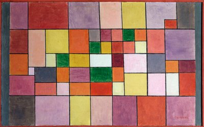 Pohjoismaisen kasviston harmonia - Maalaus tekijältä Paul Klee