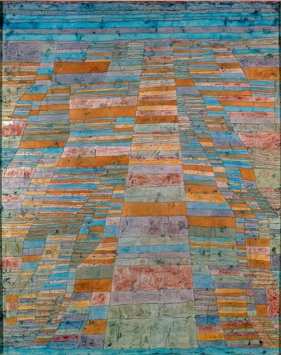 Pää- ja sivutiet tekijältä Paul Klee