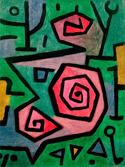 Sankarilliset ruusut tekijältä Paul Klee