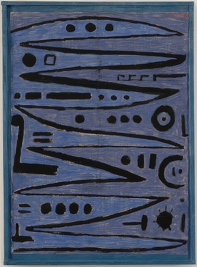 Sankarilliset jousen vedot. 1938 tekijältä Paul Klee