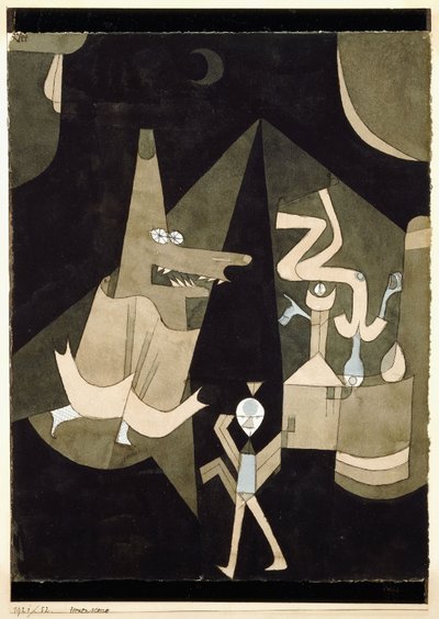 Hexen-kohtaus tekijältä Paul Klee