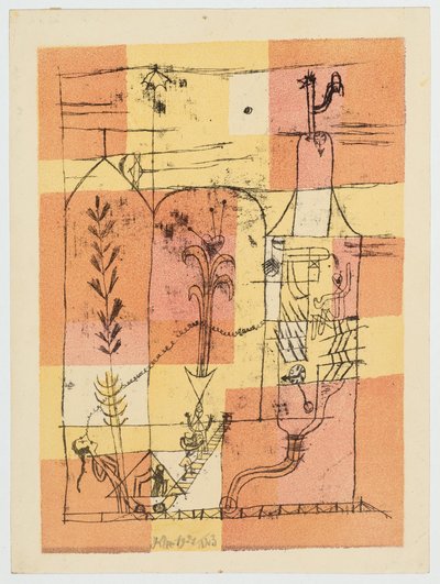 Hoffmann-kohtaus, 1921. tekijältä Paul Klee